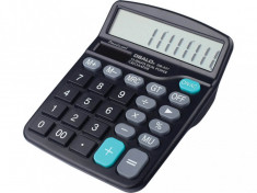 Calculator de birou Osalo LCD 12 cifre Black foto