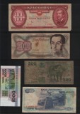 Set 5 bancnote de prin lume adunate (cele din imagini) #221, Europa