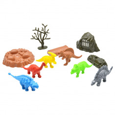 Set figurine dinozauri KET235, 11 piese foto