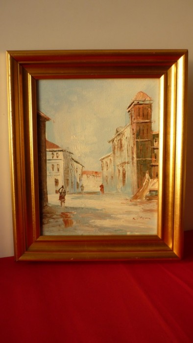 TABLOU ULEI PE PANZA INRAMAT