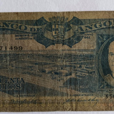 Angola 50 escudos 1962 Americo Tomas