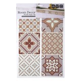 Autocolant de Perete Model Gresie Bej Maro 24.5x35cm 1 Fila