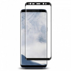 Folie protectie display sticla 6D FULL GLUE Samsung Galaxy S9 BLACK foto