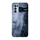 Husa compatibila cu Oppo A54 5G, Viceversa, model Castle Resident Evil, Silicon, TPU, Transparent, Carcasa