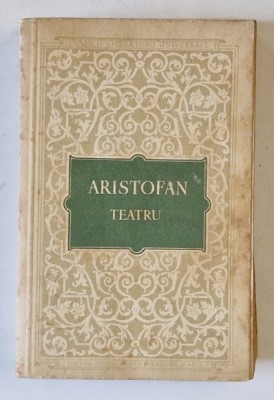 TEATRU de ARISTOFAN , 1956 , PREZINTA URME DE UZURA foto