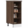 VidaXL Dulap inferior &quot;Riga&quot; stejar maro 30x44,5x81,5 cm