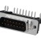Conector D-Sub 15 pini THT 90&deg;