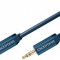 Cablu Jack 3.5 mm - 3.5 mm audio 1m tata-tata stereo Profesional Clicktronic