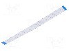Banda FFC, 30 pini, lungime 203mm, seria FFC5-TIN, GCT - 05-30-A-0203-A-4-06-4-T
