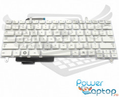 Tastatura Laptop alba Samsung N210 layout US fara rama enter mic foto