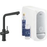 BATERIE BUCATARIE GROHE BLUE HOME TIP L STARTER KIT NEW BLACK VELVET