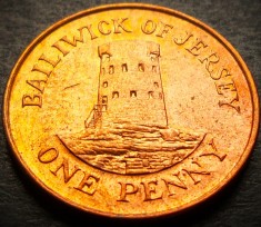 Moneda 1 PENNY - JERSEY, anul 2002 * cod 4175