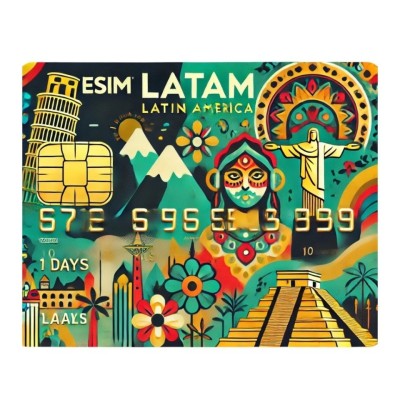 eSIM LATAM, Unlimited Plus, 10 Days foto