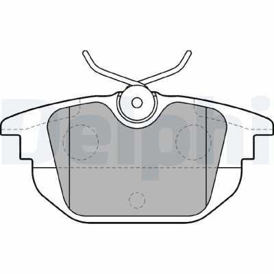 DELPHI LP1472 set placute frana,frana disc foto