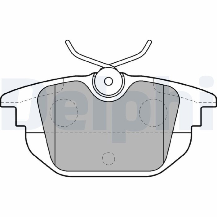 DELPHI LP1472 set placute frana,frana disc