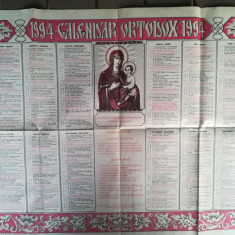 Calendar creștin ortodox 1994