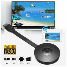 Chromecast Streaming Media Player pentru TV 4K / HD Cast 2.0 Hdmi, foto