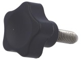 Buton Reglare Poliamidă &Oslash;25mm M6 16mm H20mm