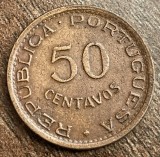 C50 - Moneda foarte veche - Mozambic - 50 centavos - 1974