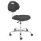 Scaun ESD RT WORK Dimensiuni: 470x440mm, Spătar: 420x320mm, &Icirc;nălțime ajustabilă 460-590mm