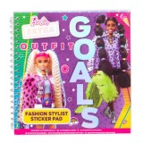Carte de activitati cu stickere, Barbie Extra, Outfit Goals, Fashion Stylist Sticker