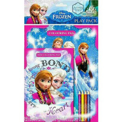 Set de Desen Frozen Mini Trusa Artist cu 4 Creioane Colorate, Multicolor foto