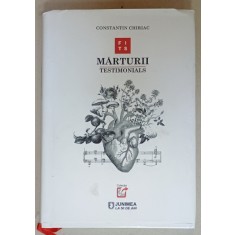 MARTURII / TESTIMONIALS , FESTIVALUL INTERNATIONAL DE TEATRU DE LA SIBIU . MARTURII de CONSTANTIN CHIRIAC , EDITIE IN ROMANA SI ENGLEZA , 2020