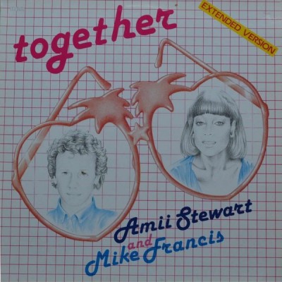 VINIL Amii Stewart And Mike Francis &amp;lrm;&amp;ndash; Together Vinyl, 12&amp;quot;, 45 RPM , (VG++) foto