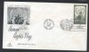 UN New York 1954 Human rights Mi.34 FDC UN.151