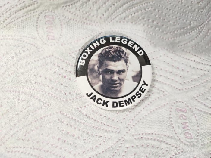 Insigna vintage Jack Dempsey