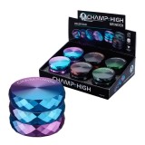 Cumpara ieftin Grinder metalic Champ-High, 3 Parti, Duo-Color, O53mm
