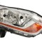 Far Ford Transit/Tourneo Connect, 03.2013-09.2015, fata, Dreapta, cu daytime running light; H15+H7+PW24W+W5W; electric; silver, semnalizare portocali