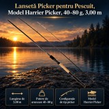 Lansetă Picker pentru Pescuit, Model Harrier Picker, 40&ndash;80 g, 3,00 m
