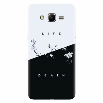 Husa silicon pentru Samsung Grand Prime, Life Vs Death foto