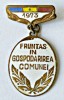 INSIGNA FRUNTAS IN GOSPODARIREA COMUNEI 1973