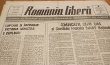 ROMANIA LIBERA Duminica 24 Decembrie 1989 - 4 pagini - Familia Dictatoriala NICOLAE si ELENA CEAUSESCU a fost Arestata