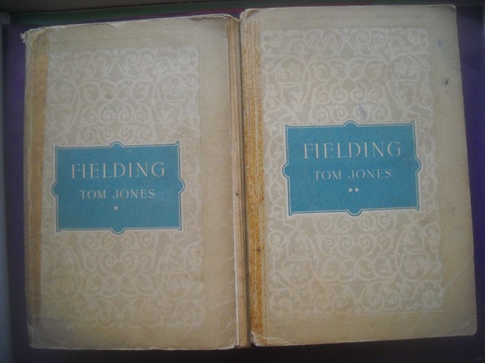 HOPCT TOM JONES/ HENRY FIELDING/2 VOLUME- 1956 - 1190 PAGINI