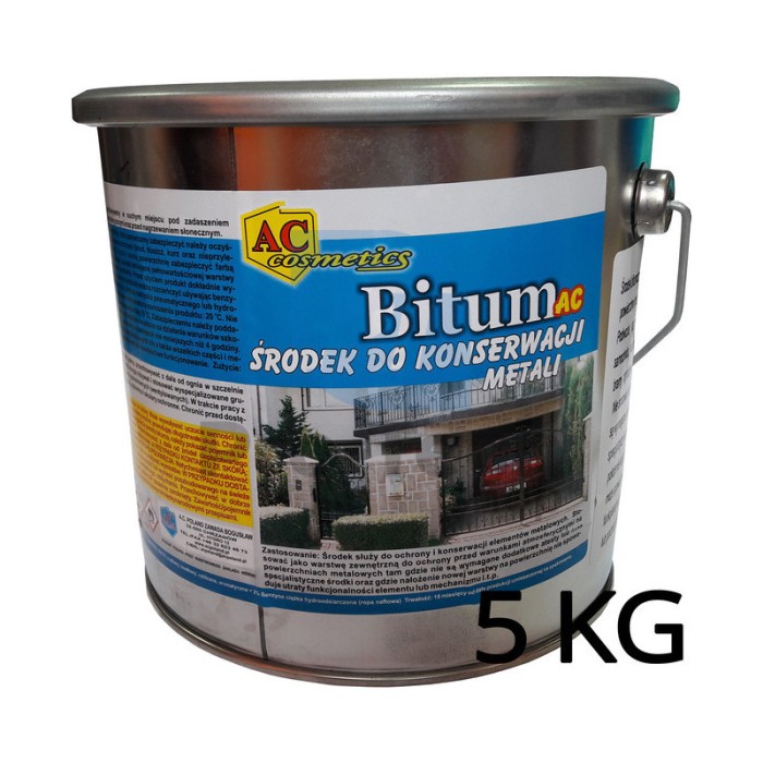 Agent bituminos pentru protejarea si conservarea elementelor din metal, antifon 5kg, AC Cosmetics