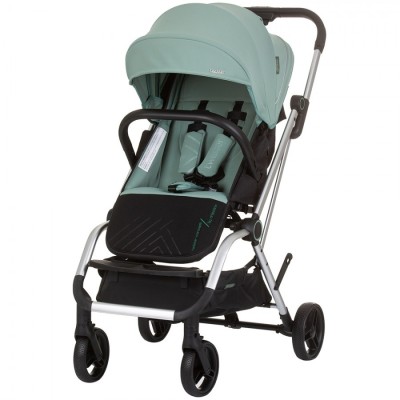 Carucior Chipolino Twister pastel green cu sezut rotativ foto