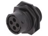 Conector Circular Panel Amphenol RTS714N4S03 IP68 4 Pini Mama C16-1 EcoMate