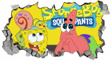 Cumpara ieftin Sticker decorativ, SpongeBob, Galben, 90 cm, 8250ST-4, Oem