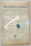JURISPRUDENTA GENERALA , PUBLICATIUNE SAPTAMANALA DE JURISPRUDENTA REZUMATA ROMANA SI STREINA , NR.10 , 1942