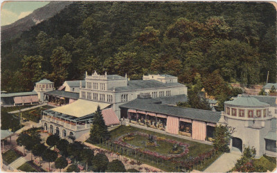 CP Herculane Gradina de plante medicinale ND(1911) foto