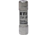 Siguranta fuzibila cilindrica 25A CH10X38 gG 500V Eti 002651021