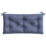 Cumpara ieftin Perna banca de gradina, bleumarin, 100x50x7cm, textil oxford