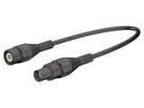Cablu de măsurare ST&Auml;UBLI BNC mufă - BNC soclu, 2m, 50&Omega;, negru