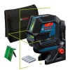 Bosch GCL 2-50 G + RM 10 + DK 10 Nivela laser cu linii verzi (20 m) + Suport professional + Clema pentru tavan + Geanta ProAdvanced PowerfulTools