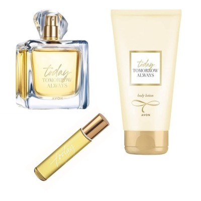 Set TTA Today pentru Ea (parfum 50 ml, lotiune corp 125 ml, mini apa 10 ml) foto