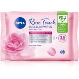 NIVEA MicellAir Rose Touch șervețele micelare pentru curățarea tenului 25 buc