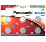 Baterie Panasonic CR2025 3V litiu CR-2025L/6BP Value Pack set 6 buc.